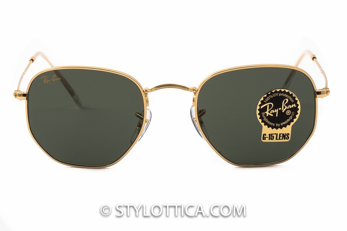 Sunglasses RAY BAN 3548 9196/31 Gold